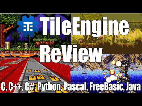 Tileengine 2d Retro Game Engine Free Open Source C C C Python Pascal Freebasic Java
