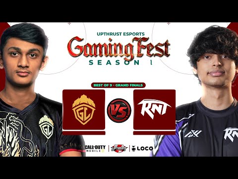 Upthrust Esports Gaming Fest Season 1 | CODM Grand Finals | GodLike Esports vs Revenat Esports