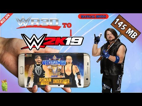 WR3D || WWE 2K18 (MOD) Video