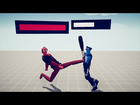 JAPANESE TAEKWONDO WITH HEALTHY BAR 1 vs 1 UNIT - TABS - Totally Accurate Battle Simulator