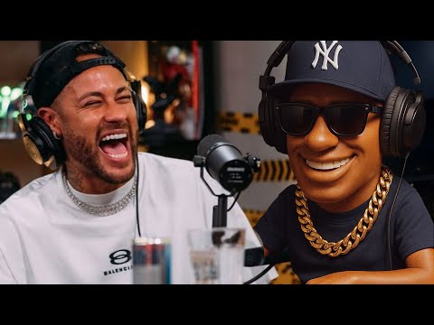 Neymar sings on a podcast Tung Tung Tung Sahur Nela - Edit