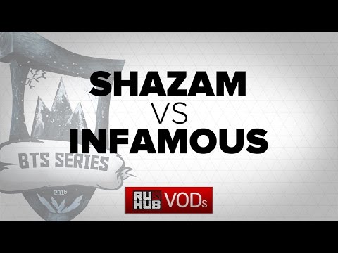 Shazam -vs- Infamous, BTS Series #4 Final, game 1