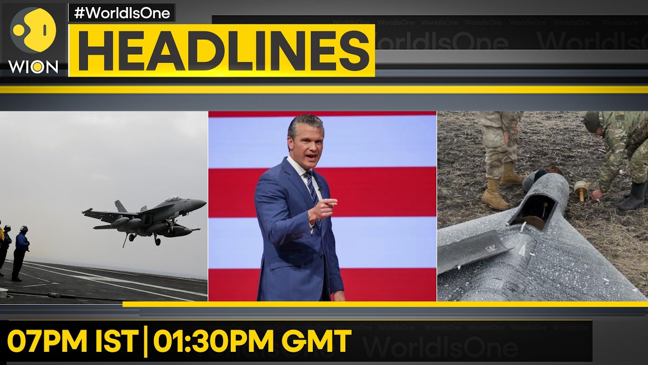 US Creates Autonomous Warfare Command | US Navy's Next -Gen Carrier Fighter | WION Headlines