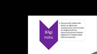 Adım adım danışmanlık tedbirleri uygulama süreci