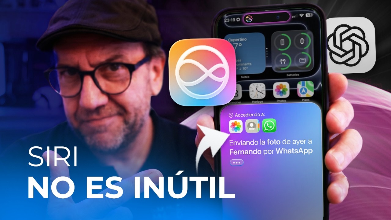 Siri puede hacer algo que ChatGPT NUNCA hará