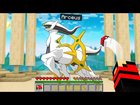 I Caught Pokemon GOD in Minecraft (The END)