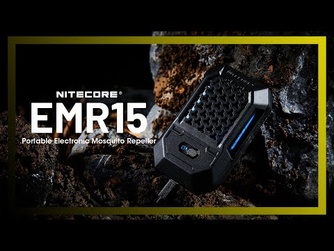 Nitecore EMR15 Nešiojamas elektroninis uodų repelentas, USB-C, IPX5
