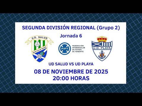 Directo | Tenerife | Segunda División Regional: UD Salud - UD Playa