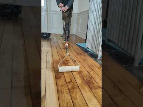 Application du fond dur parquet / Plastor Prim so.