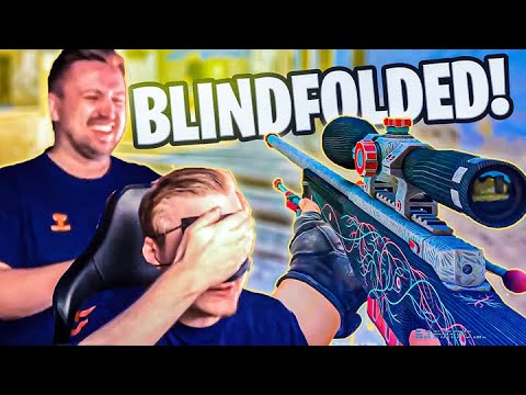 Counter Strike Blindfold Challenge👀 feat. jkaem & STYKO