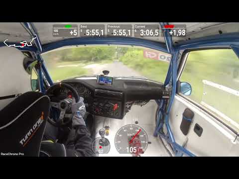 V Runda RallySprint Challenge 2023 Zegrze Pomorskie - OS5 - W. Puchalski - BMW E30 318is - S2000