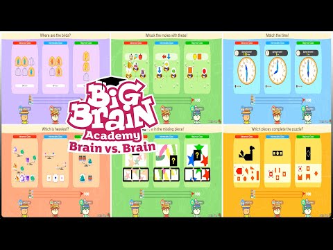 Big Brain Academy Brain vs Brain - nintendo switch minigames
