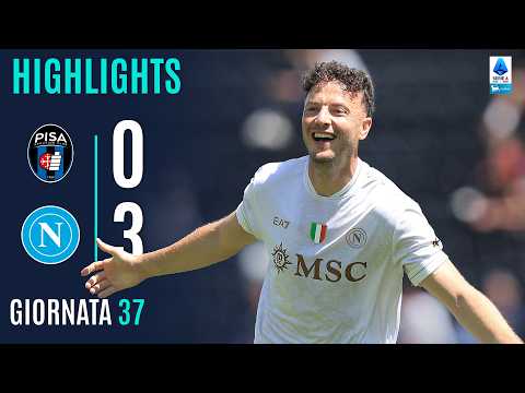 Conte Vola in Champions | PISA-NAPOLI 0-3 | HIGHLIGHTS | SERIE A ENILIVE 2025/26