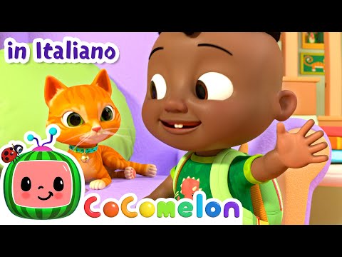 È così che usciamo per andare a scuola 🎒🏫 | CoComelon Italiano - Canzoni per Bambini