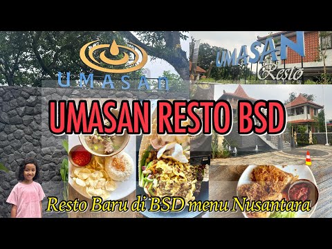 UMASAN RESTO | Resto Baru Di BSD
