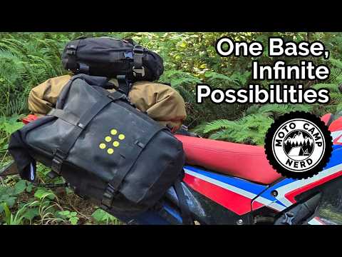 One Setup For ALL Your Dual Sport and ADV Luggage Needs: Kriega OS Rackless System Overview