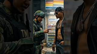 Download lagu Viral! Duel Panas Depan Swalayan, TNI vs Gengster 1 Lawan 1#shorts #tni #army mp3