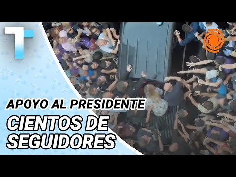 FUROR de los MILITANTES LIBERTARIOS por MILEI en las calles de Nueva Córdoba
