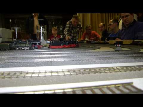 30. Stummi-Treff WN,  02 - BR 042 186-7 (Märklin 37926) mit einem Güterzug