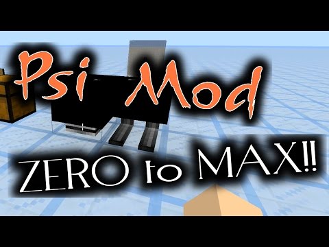 Step By Step: PSI Mod || ZERO TO MAX! || (Minecraft 1.11.2 Tutorial)