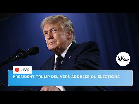 Trump address live: Speech to the nation to focus on 'free and fair elections'