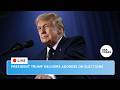 Trump Address Live Speech To The Nation To Focus On Free And Fair Elections