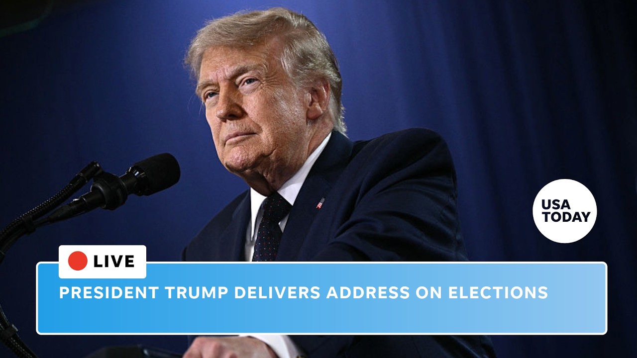 Trump address live: Speech to the nation to focus on 'free and fair elections'