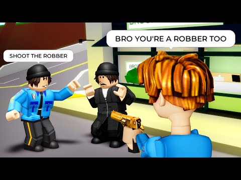 THE GOOD ROBBER 2 👮 💰 (ROBLOX Brookhaven 🏡RP - FUNNY MOMENTS)