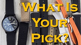 Vaer S5 Tactical Field 40mm Quartz Watch Strapshow - Which One Is YOUR Favorite?