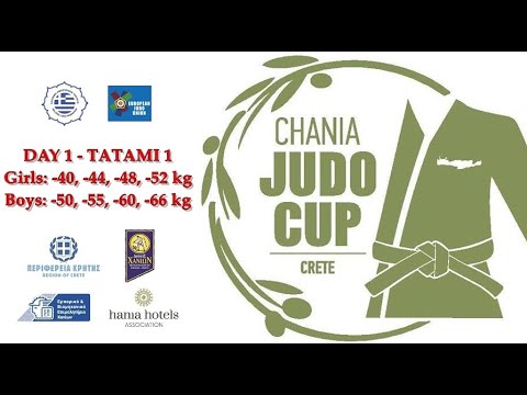1st Chania Cadet European Judo Cup 2019 - Day 1, Tatami 1