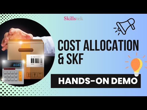 SAP CO - Cost Allocation & Statistical Key Figures (SKF) – Hands-On Demo!