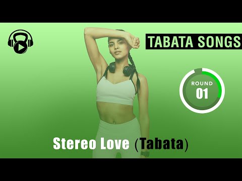 Tabata Songs - "Stereo Love (Tabata)" w/ Tabata Timer