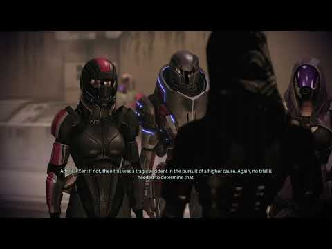 Treason: Speaking To Admiral Xen Before The Alarei -Mass Effect Legendary Edition