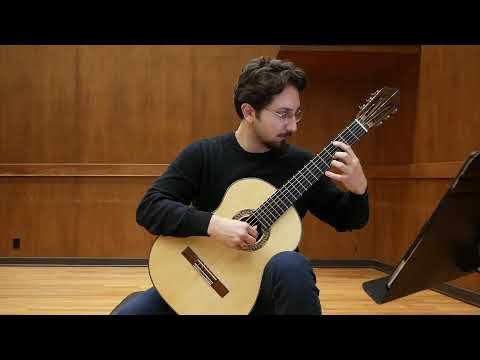 Celil Refik Kaya performs Agustín Barrios’s Vals, Op. 8, No. 3 (music video)