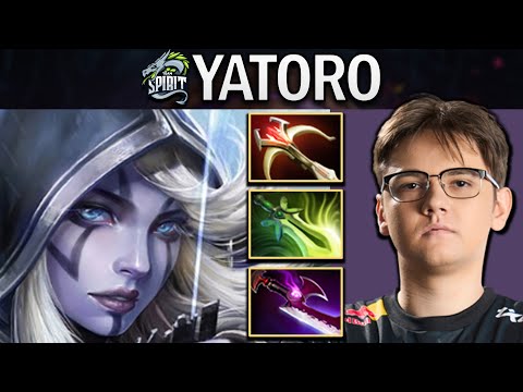 Drow Ranger Dota 2 Gameplay Yatoro with Butterfly - Crystallis