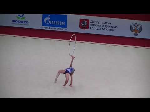 Bozic Laura (CRO)  hoop  Qual  Grand Prix Moscow 2018