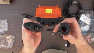 Unboxing Black and Decker pressure washer BXPW 1500E - Bob The Tool Man