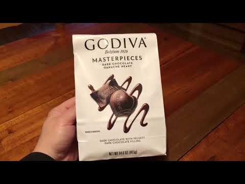 Godiva Dark Chocolate Ganache Heart Masterpieces