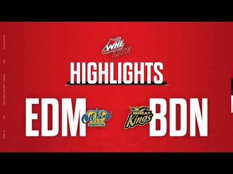 Edmonton Oil Kings at Brandon Wheat Kings 11/17 | WHL Highlights 2023-24