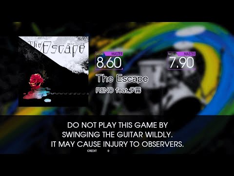 【GITADORA NEX+AGE Guitarfreaks】 The Escape MASTER Guitar & Bass