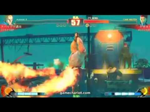 SF4 120308 - Supaiku @ Tekitou(Abel) vs. Kaqn(Viper)