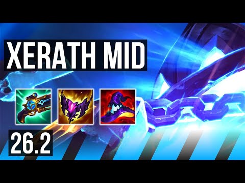 XERATH vs VEL'KOZ (MID) | 68K damage | EUW Diamond | 26.2