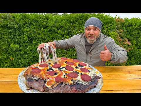 Do You Like Pizza And Steaks? Mega Recipe 2 In 1 For Gourmets!