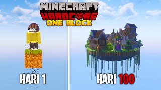Download lagu 100 Hari di Minecraft Hardcore Tapi One Block mp3