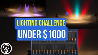 How Can You Build a Lighting Rig for $1000? (LIGHT