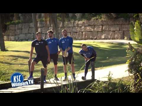 Wildpark TV: KSC beim Fußballgolf