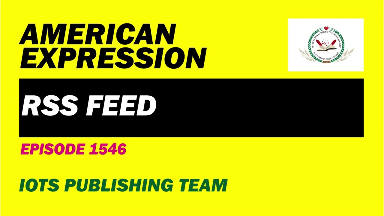 American Expression E1546 RSS Feed