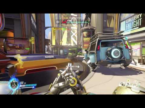 Overwatch MP gameplay: June 25, 2016 pt1 - Time To Try Zenyatta!