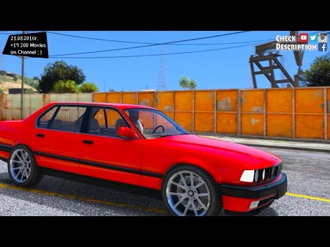 BMW 7 Series E32 - GTA V MOD | 2.7K / 1440p ! _REVIEW