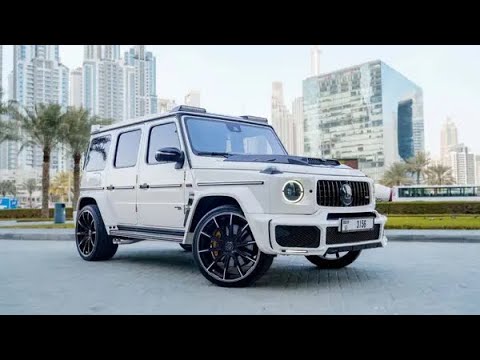 INSANE White Mercedes AMGG63 Brabus G800 Review #Brabus #car